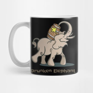 Funny Drunken Elephant Shirt Revival Peekaboo Mug